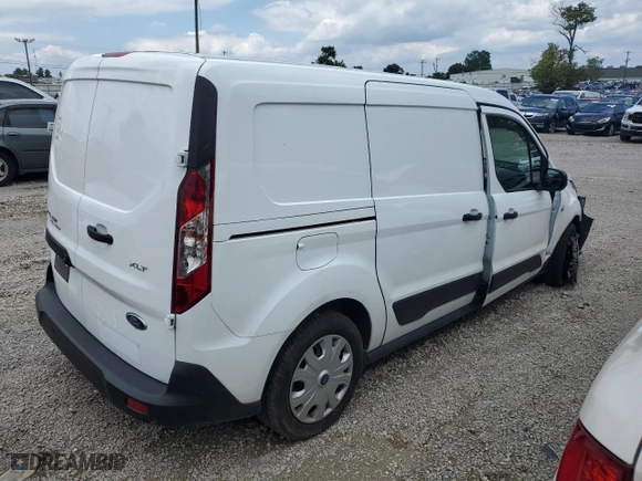 2022 Ford Transit Connect Van XLT with VIN NM0LS7T26N1518562, listed as a Copart auction lot 65945404 with 134,946 mi miles and Clean Title. Bid and sale history available at carsss.com. Image 3.