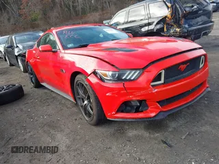 2016 Ford Mustang GT with VIN 1FA6P8CF7G5293256, listed as a IAAI auction lot 41013423 with 139,619 mi miles. Bid and sale history available at carsss.com. Image 1.