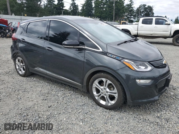 2020 Chevrolet Bolt EV LT with VIN 1G1FY6S00L4146035, listed as a Copart auction lot 58869365 with 102,370 mi miles and Salvage title. Bid and sale history available at DreamBid. Image 4.