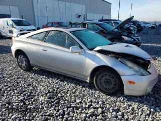 2001 Toyota Celica GT with VIN JTDDR32T110083908, listed as a Copart auction lot 50354065 with 250,359 mi miles and Salvage Title. Bid and sale history available at DreamBid. Image 4.