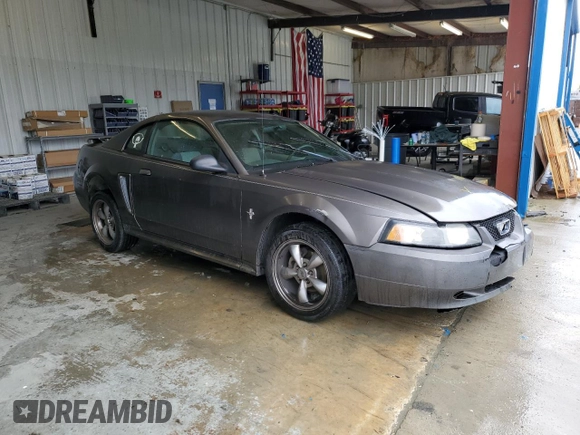 2003 Ford Mustang Standard with VIN 1FAFP40493F334230, listed as a Copart auction lot 52528105 with 234,958 mi miles and Salvage Title. Bid and sale history available at carsss.com. Image 4.