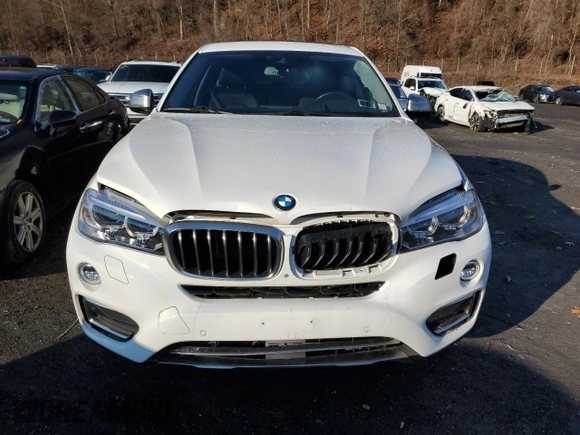 2016 BMW X6 xDrive50i with VIN 5UXKU6C52G0R99950, listed as a Copart auction lot 83029484 with 33,022 mi miles and Salvage Title. Bid and sale history available at carsss.com. Image 5.