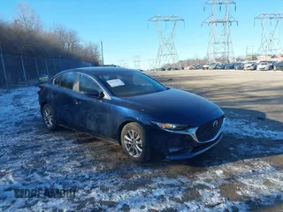 2021 Mazda Mazda3 Sedan 2.5 S with VIN JM1BPAAL0M1337402, listed as a IAAI auction lot 41237117 with 24,896 mi miles. Bid and sale history available at carsss.com. Image 1.