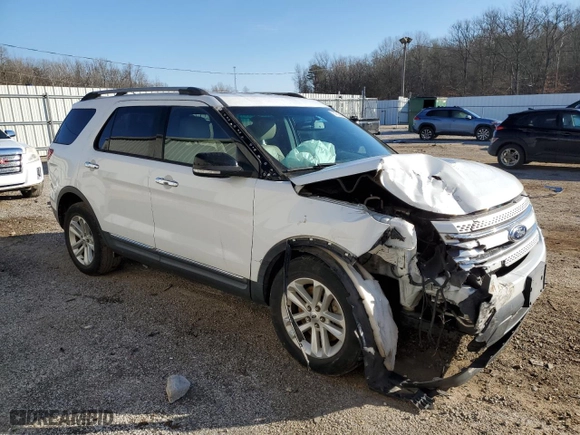 2013 Ford Explorer XLT with VIN 1FM5K7D95DGB71742, listed as a Copart auction lot 87825885 with NaN miles and Salvage Title. Bid and sale history available at carsss.com. Image 4.