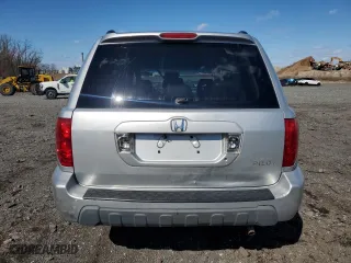 2004 Honda Pilot EX with VIN 2HKYF18514H503665, listed as a Copart auction lot 46651875 with 166,751 mi miles and Clean Title. Bid and sale history available at carsss.com. Image 6.