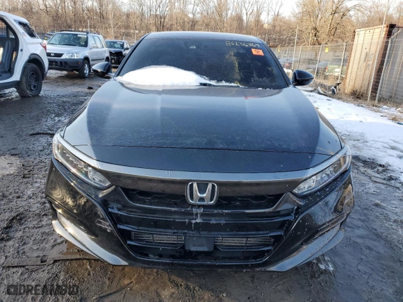 2020 Honda Accord Sedan Sport with VIN 1HGCV1F3XLA085595, listed as a Copart auction lot 86136864 with 0 mi miles and Salvage Title. Bid and sale history available at carsss.com. Image 5.