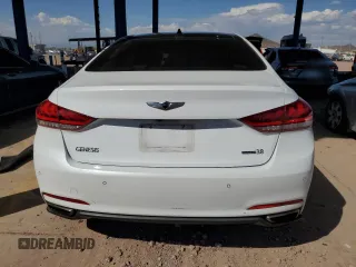 2015 Hyundai Genesis 3.8L with VIN KMHGN4JE7FU094246, listed as a Copart auction lot 73562244 with 67,895 mi miles and Salvage Title. Bid and sale history available at carsss.com. Image 6.