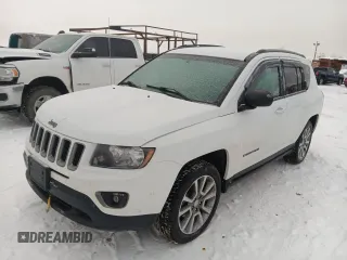 2016 Jeep Compass Sport SE z VIN 1C4NJDBB8GD596695, wystawiony jako Copart lot #44223565 z przebiegiem 65 776 mil mil oraz Szkoda całkowita • Salvage title. Historia ofert i sprzedaży dostępna na DreamBid. Obrazek 1.