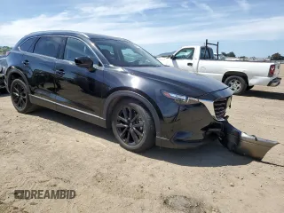 2022 Mazda CX-9 Touring Plus with VIN JM3TCBAY6N0613050, listed as a Copart auction lot 54103465 with 44,349 mi miles and Salvage title. Bid and sale history available at DreamBid. Image 4.