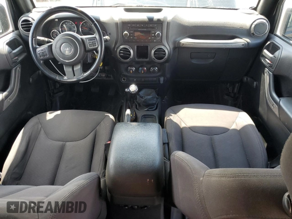 2015 Jeep Wrangler Unlimited Sport with VIN 1C4BJWDG1FL668395, listed as a Copart auction lot 64035035 with 79,972 mi miles and Salvage title. Bid and sale history available at DreamBid. Image 8.
