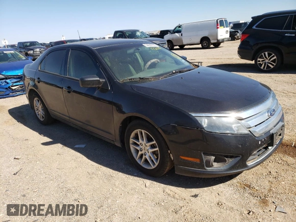 2011 Ford Fusion S with VIN 3FAHP0GA5BR172675, listed as a Copart auction lot 64080102 with 184,222 mi miles and Clean Title. Bid and sale history available at carsss.com. Image 4.
