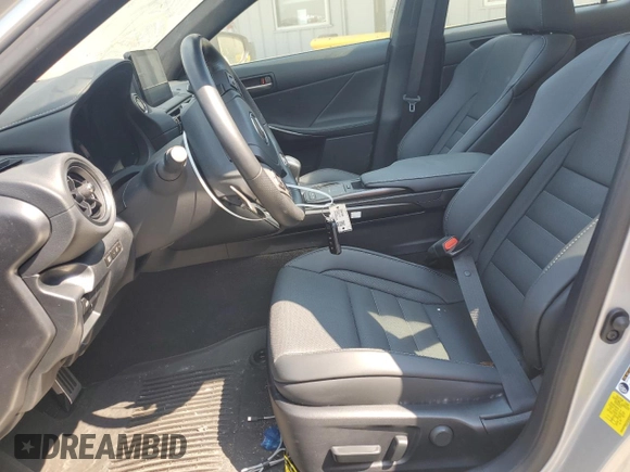 2024 Lexus IS 350 F Sport with VIN JTHGZ1B23R5076464, listed as a Copart auction lot 63102715 with 3,916 mi miles and Salvage title. Bid and sale history available at DreamBid. Image 7.