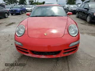 2007 Porsche 911 Carrera with VIN WP0AA29957S710363, listed as a Copart auction lot 73647294 with 0 mi miles and Salvage Title. Bid and sale history available at carsss.com. Image 5.