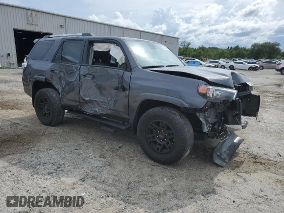 2023 Toyota 4Runner SR5 Premium with VIN JTENU5JR5P6108525, listed as a Copart auction lot 59638245 with 52,084 mi miles and Salvage title. Bid and sale history available at DreamBid. Image 4.