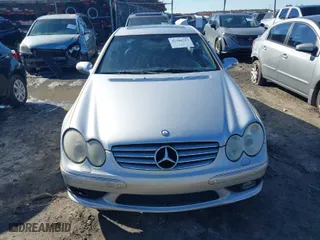 2003 Mercedes-Benz CLK-Class 5.0L with VIN WDBTJ75J63F052544, listed as a IAAI auction lot 41588753 with 1 mi miles. Bid and sale history available at carsss.com. Image 12.