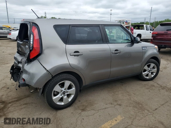 2019 Kia Soul z VIN KNDJN2A26K7669899, wystawiony jako Copart lot #58374875 z przebiegiem 48 076 mil mil oraz Szkoda całkowita • Salvage title. Historia ofert i sprzedaży dostępna na DreamBid. Obrazek 3.