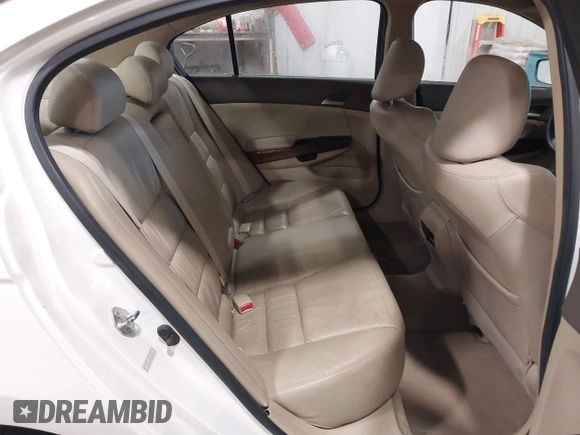 2010 Honda Accord EX-L with VIN 1HGCP3F8XAA000835, listed as a IAAI auction lot 40970094 with 119,444 mi miles and . Bid and sale history available at DreamBid. Image 8.