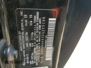 2013 Kia Optima SX z VIN 5XXGR4A65DG215196, wystawiony jako Copart lot #60927695 z przebiegiem 73 164 mil mil oraz Czysty tytuł • Clean title. Historia ofert i sprzedaży dostępna na DreamBid. Obrazek 14.