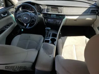 2016 Kia Optima LX with VIN KNAGT4L34G5085843, listed as a Copart auction lot 54608175 with 107,349 mi miles and Salvage Title. Bid and sale history available at carsss.com. Image 8.