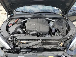 2022 Audi A5 Sportback Premium with VIN WAUABCF58NA027979, listed as a Copart auction lot 53130385 with 37,831 mi miles and Salvage Title. Bid and sale history available at carsss.com. Image 11.