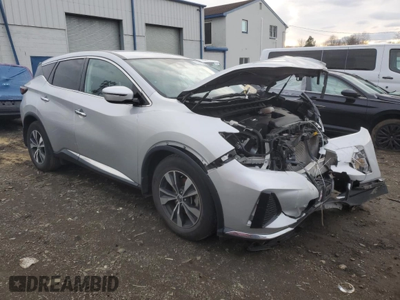 2020 Nissan Murano S with VIN 5N1AZ2AS2LN163659, listed as a Copart auction lot 86997864 with 70,631 mi miles and Salvage Title. Bid and sale history available at DreamBid. Image 4.