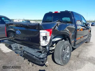 2022 Ford F-150 XL with VIN 1FTFW1E55NKE64898, listed as a IAAI auction lot 40858217 with 53,580 mi miles. Bid and sale history available at carsss.com. Image 4.