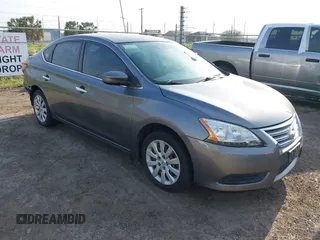 2015 Nissan Sentra SR with VIN 3N1AB7AP3FY366653, listed as a IAAI auction lot 41944214 with 98,521 mi miles and . Bid and sale history available at DreamBid. Image 1.