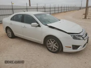 2012 Ford Fusion SEL with VIN 3FAHP0JA8CR292397, listed as a Copart auction lot 48770735 with 166,832 mi miles and Salvage Title. Bid and sale history available at carsss.com. Image 4.