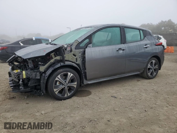 2019 Nissan LEAF SV z VIN 1N4AZ1CP1KC306656, wystawiony jako Copart lot #83686454 z przebiegiem 50 199 mil mil oraz Szkoda całkowita • Salvage title. Historia ofert i sprzedaży dostępna na DreamBid. Obrazek 1.
