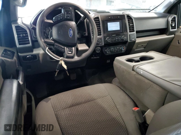 2020 Ford F-150 XL with VIN 1FTFW1E57LFB55505, listed as a Copart auction lot 89257425 with 185,774 mi miles and Salvage Title. Bid and sale history available at carsss.com. Image 8.