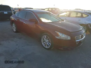 2013 Nissan Maxima SV with VIN 1N4AA5AP0DC806280, listed as a IAAI auction lot 41235166 with Not provided miles and . Bid and sale history available at DreamBid. Image 1.