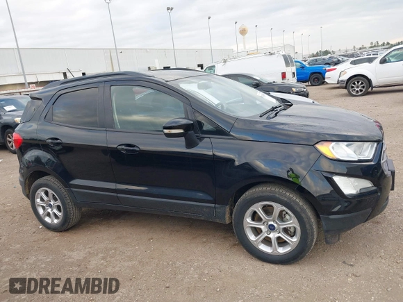2019 Ford EcoSport SE with VIN MAJ3S2GE6KC299022, listed as a IAAI auction lot 41195650 with 77,949 mi miles and . Bid and sale history available at DreamBid. Image 14.