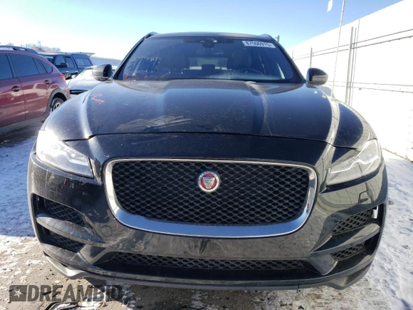2018 Jaguar F-Pace 35t Prestige with VIN SADCK2EV5JA256691, listed as a Copart auction lot 87506915 with 64,182 mi miles and Salvage title. Bid and sale history available at DreamBid. Image 5.