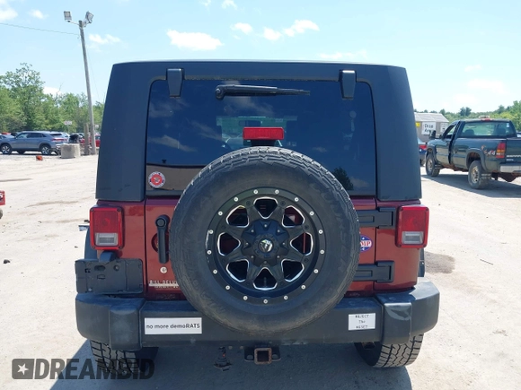 2008 Jeep Wrangler Unlimited X with VIN 1J4GA39178L646701, listed as a IAAI auction lot 42507361 with 171,153 mi miles and . Bid and sale history available at DreamBid. Image 16.