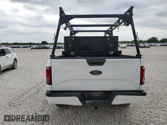 2016 Ford F-150 XL with VIN 1FTEX1C86GKE71786, listed as a Copart auction lot 75737564 with Not Provided miles and Salvage Title. Bid and sale history available at carsss.com. Image 6.