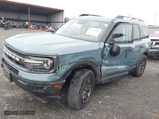 2021 Ford Bronco Sport Big Bend with VIN 3FMCR9B65MRB22198, listed as a IAAI auction lot 41526009 with 52,530 mi miles. Bid and sale history available at carsss.com. Image 21.