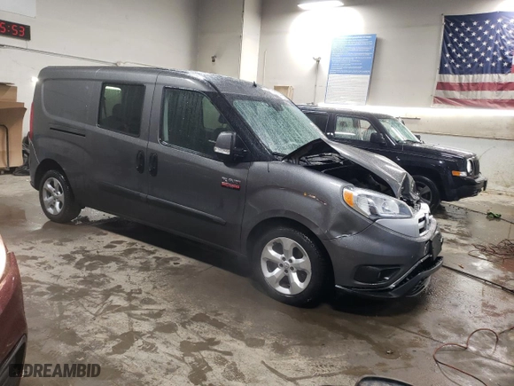 2015 Ram ProMaster City Cargo Van Tradesman SLT with VIN ZFBERFBT0F6A71099, listed as a Copart auction lot 42975865 with 150,972 mi miles and Salvage Title. Bid and sale history available at carsss.com. Image 4.