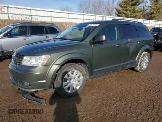 2016 Dodge Journey SE with VIN 3C4PDCAB3GT187347, listed as a Copart auction lot 49711555 with 80,008 mi miles and Clean Title. Bid and sale history available at carsss.com. Image 1.
