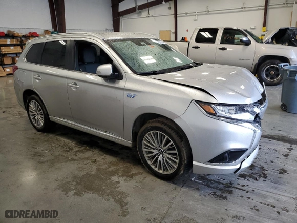 2020 Mitsubishi Outlander PHEV SEL with VIN JA4J24A56LZ041632, listed as a Copart auction lot 63793884 with 0 mi miles and Salvage Title. Bid and sale history available at carsss.com. Image 4.