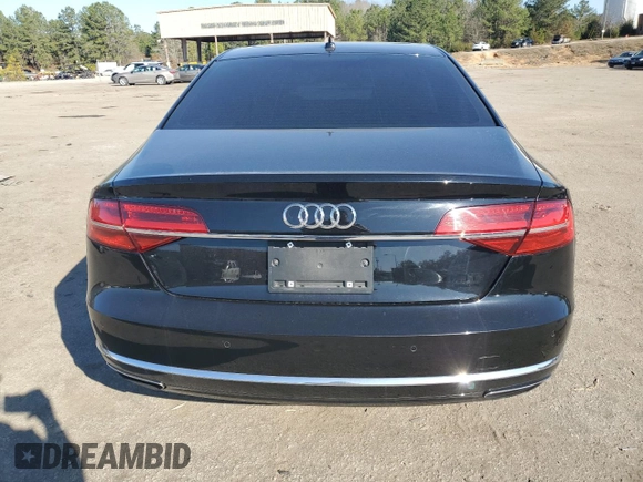 2015 Audi A8 L 4.0T with VIN WAU32AFD5FN022074, listed as a Copart auction lot 44528875 with 127,377 mi miles and Salvage Title. Bid and sale history available at carsss.com. Image 6.