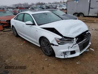 2016 Audi A6 3.0T Premium Plus with VIN WAUFGAFC7GN007647, listed as a Copart auction lot 71843372 with 30,651 mi miles. Bid and sale history available at carsss.com. Image 4.