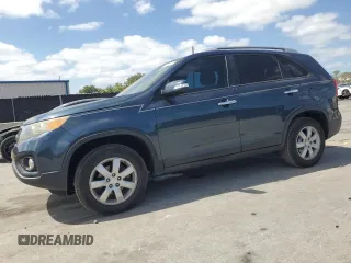 2011 Kia Sorento LX with VIN 5XYKT3A13BG025643, listed as a Copart auction lot 55150995 with 195,050 mi miles and Salvage Title. Bid and sale history available at DreamBid. Image 1.