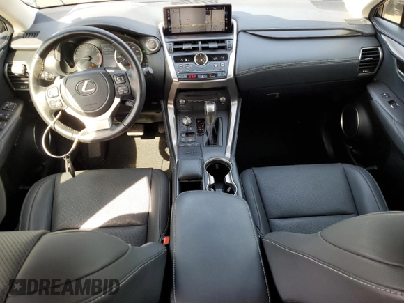 2021 Lexus NX with VIN JTJGARDZ1M5029327, listed as a Copart auction lot 49243235 with 9,926 mi miles and Salvage Title. Bid and sale history available at carsss.com. Image 8.