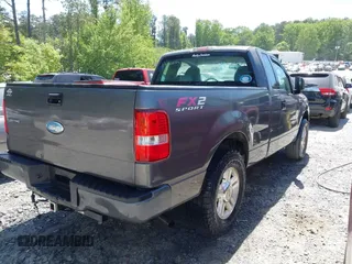 2007 Ford F-150 XL with VIN 1FTRF12207NA67110, listed as a IAAI auction lot 42049447 with 125,183 mi miles. Bid and sale history available at carsss.com. Image 4.