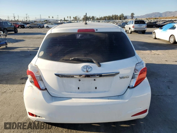 2014 Toyota Yaris L with VIN VNKJTUD35EA005324, listed as a Copart auction lot 81596374 with 150,670 mi miles and Salvage Title. Bid and sale history available at carsss.com. Image 6.