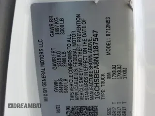 2022 Chevrolet Colorado 2WD Work Truck z VIN 1GCHSBEA8N1187547, wystawiony jako Copart lot #56421895 z przebiegiem 53 776 mil mil oraz Szkoda całkowita • Salvage title. Historia ofert i sprzedaży dostępna na DreamBid. Obrazek 12.