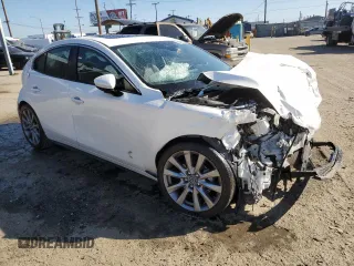 2021 Mazda 3 Preferred with VIN JM1BPACL6M1328376, listed as a Copart auction lot 50459115 with Not Provided miles and Salvage Title. Bid and sale history available at DreamBid. Image 4.