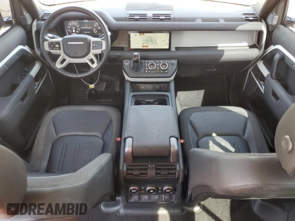 2021 Land Rover Defender S with VIN SALEJ7RX8M2039045, listed as a Copart auction lot 50757545 with 35,904 mi miles and Salvage title. Bid and sale history available at DreamBid. Image 8.