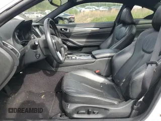 2017 Infiniti Q60 Premium with VIN JN1CV7EL5HM321176, listed as a Copart auction lot 56045305 with 93,272 mi miles and Salvage title. Bid and sale history available at DreamBid. Image 7.