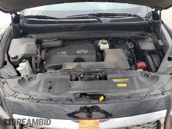 2017 Infiniti QX60 with VIN 5N1DL0MN1HC544592, listed as a Copart auction lot 85887984 with 84,244 mi miles and Salvage Title. Bid and sale history available at carsss.com. Image 12.